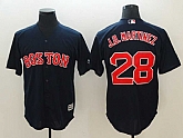 Red Sox 28 J.D. Martinez Navy Cool Base Stitched Baseball Jerseys,baseball caps,new era cap wholesale,wholesale hats